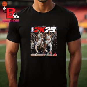 A’ja Wilson Of Las Vegas Aces And Jayson Tatum Of Boston Celtics Is Officially Cover All-Star Edition NBA 2K25 Classic T-Shirt