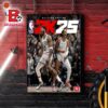 Las Vegas Aces A’ja Wilson Is Officially WNBA Edition Cover NBA 2K25 Wall Decor Poster Canvas