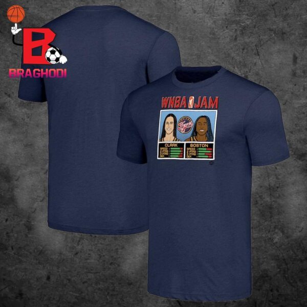 Caitlin Clark And Aliyah Boston Indiana Fever Homage Unisex WNBA Jam Unisex T-Shirt