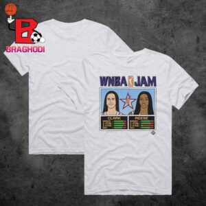 Caitlin Clark And Angel Reese Homage Unisex 2024 WNBA All-Star Game Name And Number Unisex T-Shirt