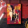 New York Liberty At Phoenix With Sabrina Ionescu Breanna Stewart Jonquel Jones WNBA All Star 2024 On July 20th 2024 Home Decor Poster Canvas