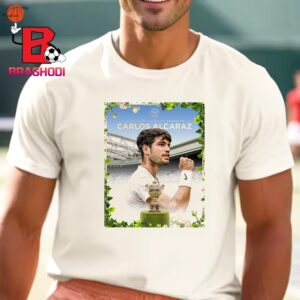 Carlos Alcaraz Is The 2024 Gentlemen’s Singles Champion Back To Back Wimbledon Champions Unisex T-Shirt