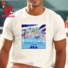 Carlos Alcaraz Is The 2024 Gentlemen’s Singles Champion Back To Back Wimbledon Champions Unisex T-Shirt