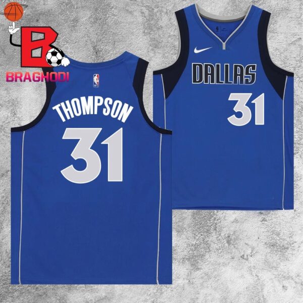 Dallas Mavericks Klay Thompson New Jersey Name And Number Merchandise Limited Basketball Jersey Shirt