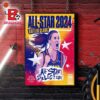 In Her 22nd Professional Game Caitlin Clark Recorded The First Triple-double By A Rookie In WNBA 2024 Home Decor Poster Canvas