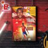 Lamine Yamal With Long-Range Screamer When He Is Only 16 Years Old Help Spain Advanced To Euro 2024 Germany Finals Home Decor Poster Canvas