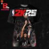 A’ja Wilson Of Las Vegas Aces And Jayson Tatum Of Boston Celtics Is Officially Cover All-Star Edition NBA 2K25 All Over Print Shirt