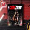 A’ja Wilson Of Las Vegas Aces And Jayson Tatum Of Boston Celtics Is Officially Cover All-Star Edition NBA 2K25 Home Decor Poster Canvas