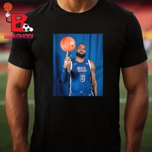 LeOlympics Lebron James In USA Basketball Team Uniform 2024 Comeback To Olympic Paris 2024 Classic T-Shirt