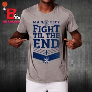 Manchester City WWE Fight To End Tee Merchandise Limited Unisex T-Shirt