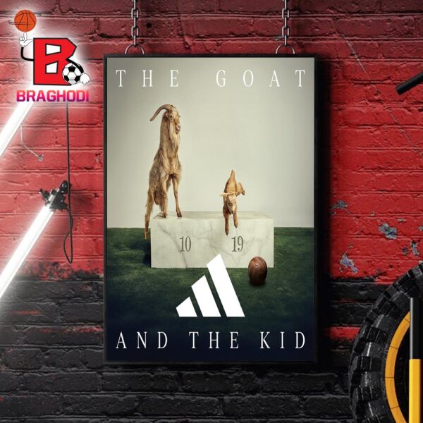 Messi Versus Yamal The Goat Or The New Kid On The Block The Master And The Apprentice Home Decor Poster Canvas