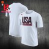 Team USA Minions Flag Logo Olympics Paris 2024 Merchandise Limited Two Sides Unisex T-Shirt