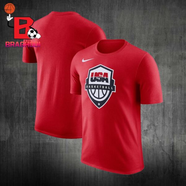 Nike Red USA Basketball 2024 Summer Olympics Legend Performance Unisex T-Shirt