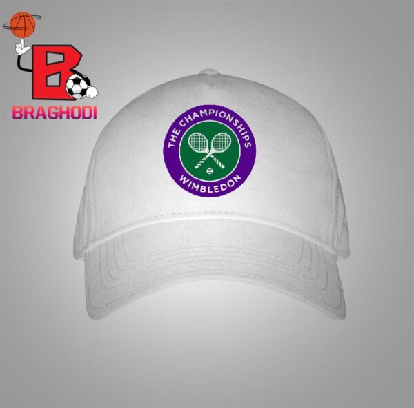 Official Logo For Wimbledon The Championship On July From 1st To 14th 2024 Snapback Classic Hat Cap