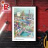 Paris 2024 Paralympic Games The Official Poster Designed By Artist Ugo Gattoni Merchandise Limted Home Decor Poster Canvas