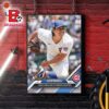 Shohei Ohtani Los Angeles Dodgers 2024 MLB Topps Now 2nd Longest HR At Dodger Stadium In The Statcast Era Home Decor Poster Canvas