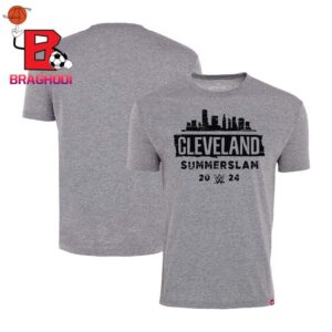 Skyline WWE Summer Slam 2024 At Cleveland On August 3rd Merchandise Limited Unisex T-Shirt