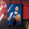 LeOlympics Lebron James In USA Basketball Team Uniform 2024 Comeback To Olympic Paris 2024 Home Decor Poster Canvas