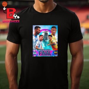 The Match Between Colombia Versus Argentina The Copa America 2024 Final Is Set Unisex T-Shirt