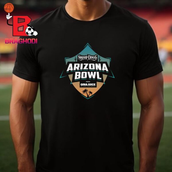 The Snoop Dogg Arizona Bowl Presented By Gin And Juice Logo Game Set On December 28th 2024 At Arizona Stadium Classic T-Shirt