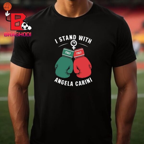 I Stand With Angela Aarini Ban Man From Woman Sport Unisex T-Shirt