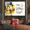 Oklahoma City Thunders Releases Official 2024-2025 NBA Regular Season Schedule Wall Decor Poster Canvas