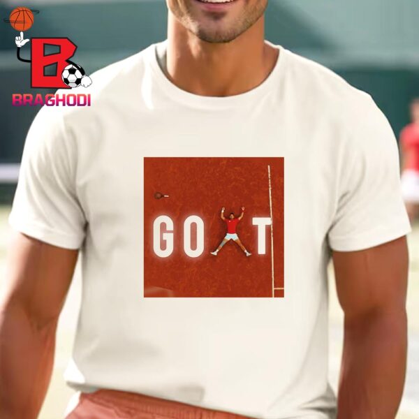 Novak Djokovic Is The Greatest Of All Time Tennis Player The GOAT With All Tittle In His Career Unisex T-Shirt