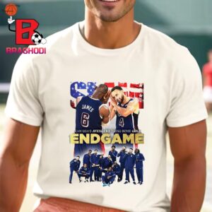 Team USA Avenger Bring Home Gold End Game Slam 251 Cover USA Men’s Basketball Unisex T-Shirt